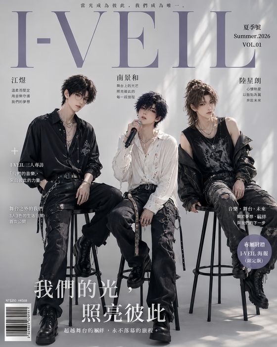 I-VEIL 雜誌 夏季號 VOL.01 封面