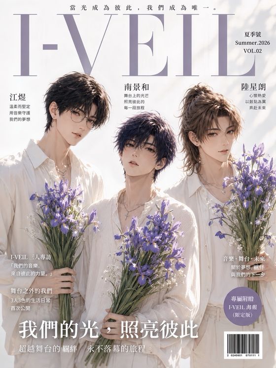 I-VEIL 雜誌 夏季號 VOL.02 封面